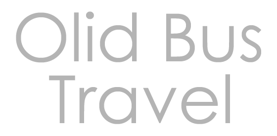 Logo empresa de autocares Olid Bus Travel claro