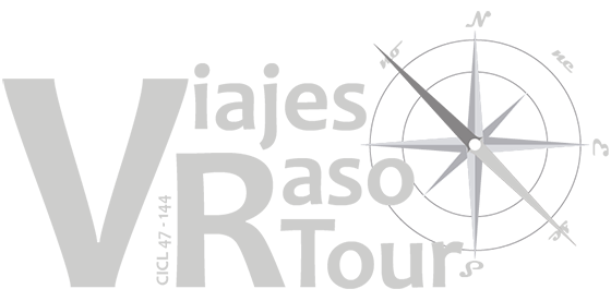 Logo agencia de viajes RasoTour claro